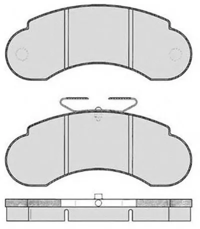 Комплект тормозных колодок, дисковый тормоз RAICAM купить