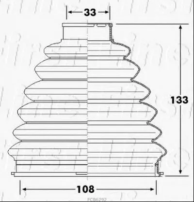 Пыльник, приводной вал FIRST LINE купить