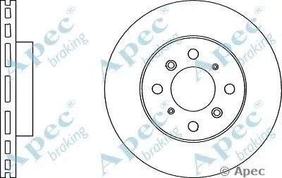 Тормозной диск APEC braking купить