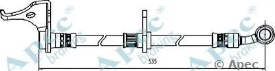 Тормозной шланг APEC braking купить