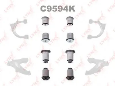 Подвеска, рычаг независимой подвески колеса KIT LYNXauto купить