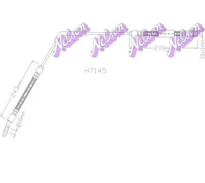 Тормозной шланг BROVEX-NELSON купить