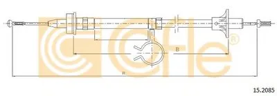 Тросик сцепления COFLE купить