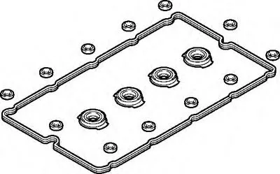 Комплект прокладок, крышка головки цилиндра ELRING WILMINK GROUP купить