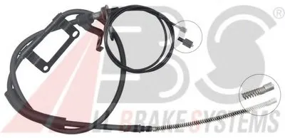 Трос, стояночная тормозная система A.B.S. купить