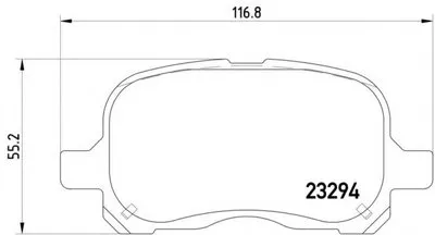 Комплект тормозных колодок, дисковый тормоз HELLA купить
