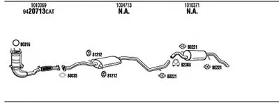 Система выпуска ОГ WALKER купить