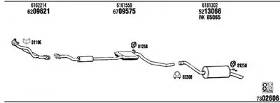 Система выпуска ОГ WALKER купить