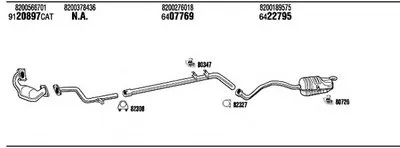 Система выпуска ОГ WALKER купить