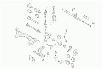 Рулевое управление; Подвеска колеса BOGE купить