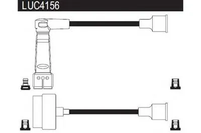 Комплект проводов зажигания LUCAS ELECTRICAL купить