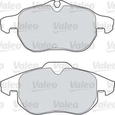 Комплект тормозных колодок, дисковый тормоз VALEO купить