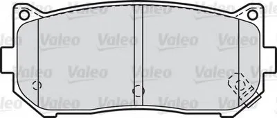 Комплект тормозных колодок, дисковый тормоз VALEO купить