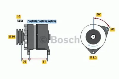 Генератор BOSCH купить