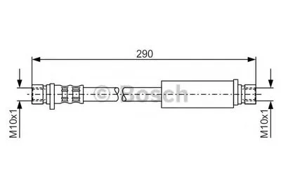 Тормозной шланг BOSCH купить