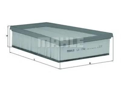 Воздушный фильтр MAHLE ORIGINAL купить
