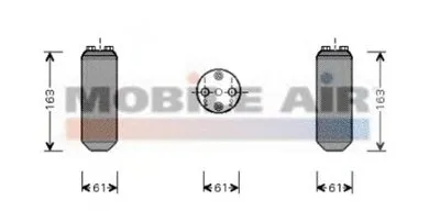 Осушитель, кондиционер VAN WEZEL купить