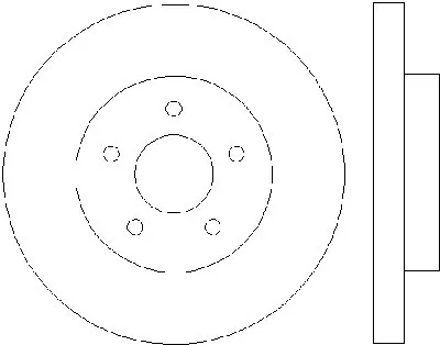 Тормозной диск PRO TEXTAR купить