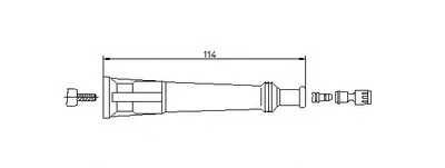 Вилка, свеча зажигания BREMI купить