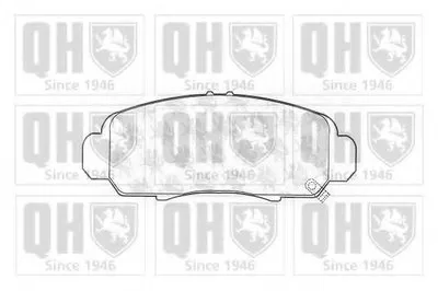 Комплект тормозных колодок, дисковый тормоз QUINTON HAZELL купить