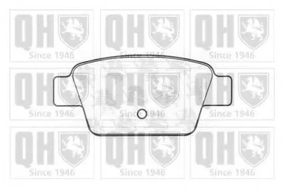 Комплект тормозных колодок, дисковый тормоз QUINTON HAZELL купить