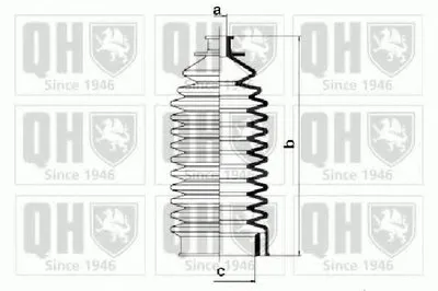 Комплект пылника, рулевое управление QUINTON HAZELL купить
