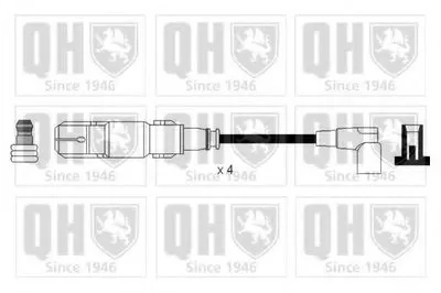 Комплект проводов зажигания CI QUINTON HAZELL купить