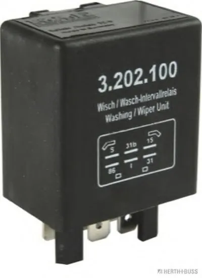 Реле, интервал включения стеклоочистителя HERTH+BUSS ELPARTS купить