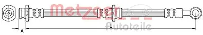 Тормозной шланг METZGER купить