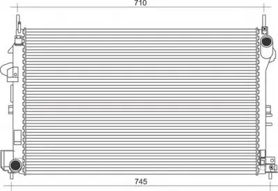 Радиатор, охлаждение двигателя MAGNETI MARELLI купить
