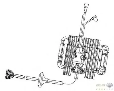 Регулятор, вентилятор салона BEHR HELLA SERVICE купить