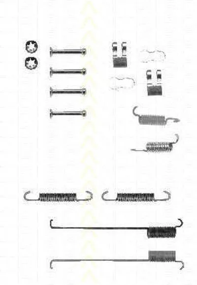 Комплектующие, тормозная колодка TRISCAN купить