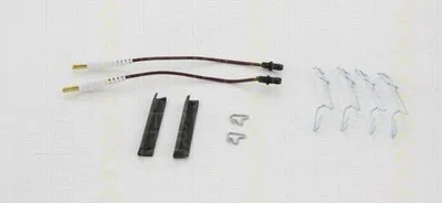 Комплектующие, колодки дискового тормоза TRISCAN купить