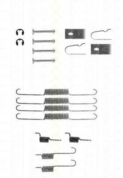 Комплектующие, тормозная колодка TRISCAN купить