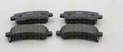 Комплект тормозных колодок, дисковый тормоз TRISCAN купить