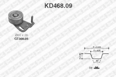 Комплект ремня ГРМ SNR купить