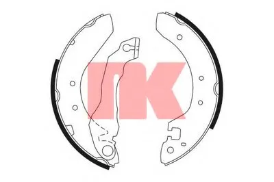 Комплект тормозных колодок NK купить