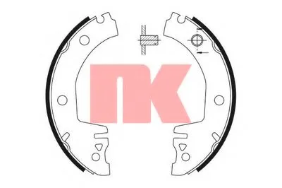 Комплект тормозных колодок NK купить
