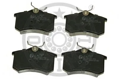 Комплект тормозных колодок, дисковый тормоз OPTIMAL купить