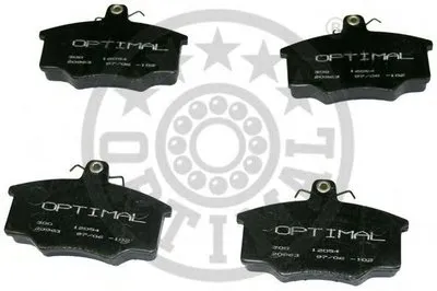 Комплект тормозных колодок, дисковый тормоз OPTIMAL купить