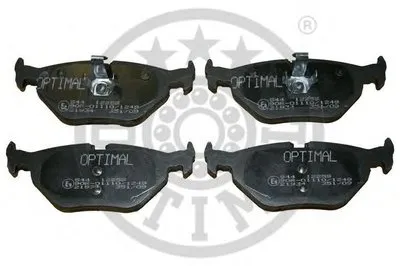 Комплект тормозных колодок, дисковый тормоз OPTIMAL купить