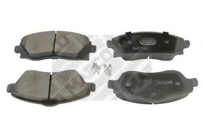 Комплект тормозных колодок, дисковый тормоз MAPCO купить