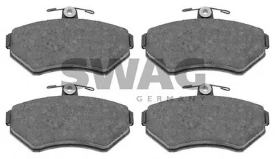 Комплект тормозных колодок, дисковый тормоз SWAG купить