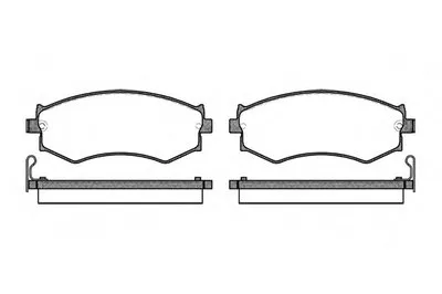 Комплект тормозных колодок, дисковый тормоз REMSA купить