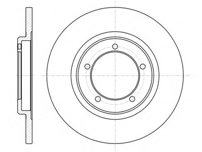 Тормозной диск REMSA купить