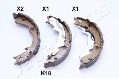 Комплект тормозных колодок, стояночная тормозная система JAPANPARTS купить