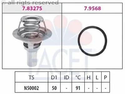 Термостат, охлаждающая жидкость FACET купить