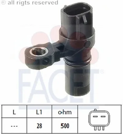 Датчик частоты вращения, автоматическая коробка передач FACET купить