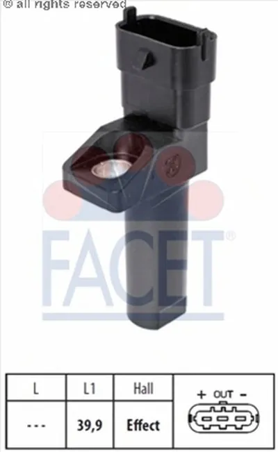 Датчик импульсов; Датчик импульсов, маховик FACET купить