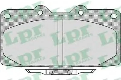 Комплект тормозных колодок, дисковый тормоз LPR купить